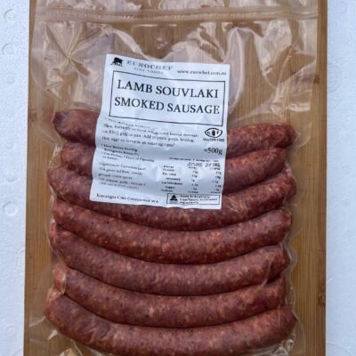 Lamb Souvlaki Smoked Sausage